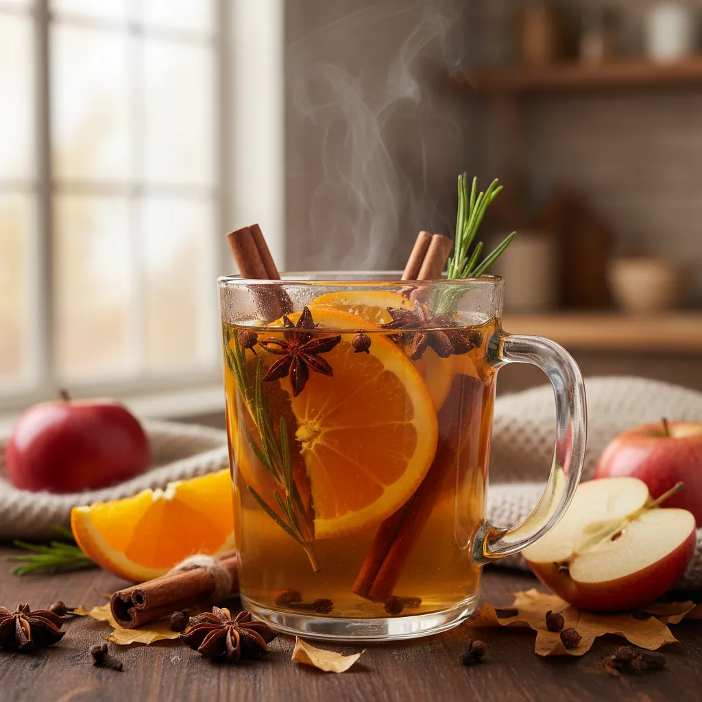 Korzenny Grzaniec Jabłkowy z Pomarańczą i Rozmarynem - photo 1