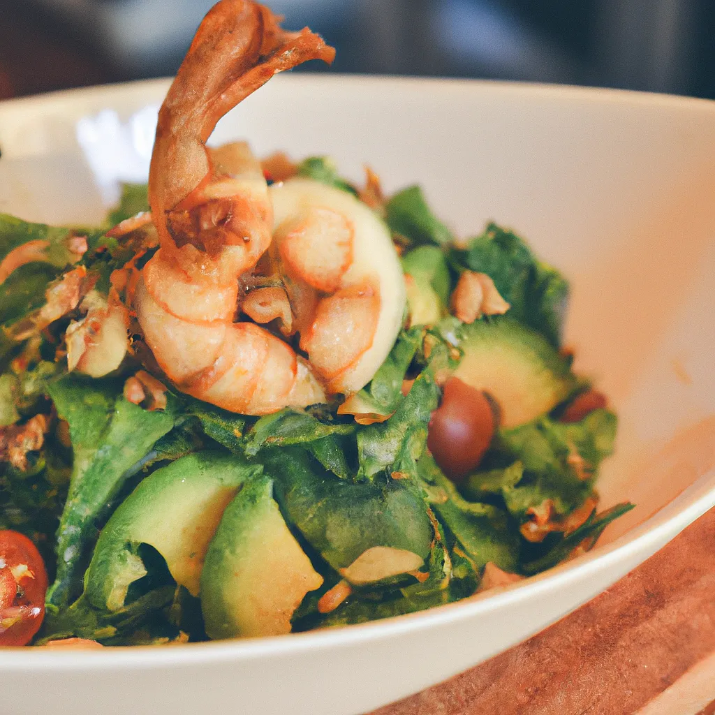 Avocado and Shrimp Salad - photo 1