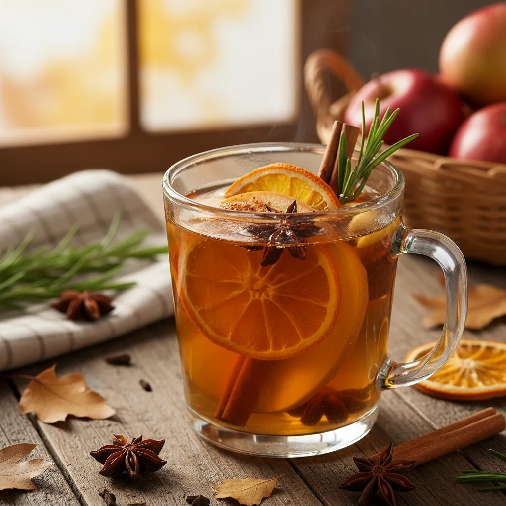 Korzenny Grzaniec Jabłkowy z Rozmarynem i Pomarańczą - photo 1