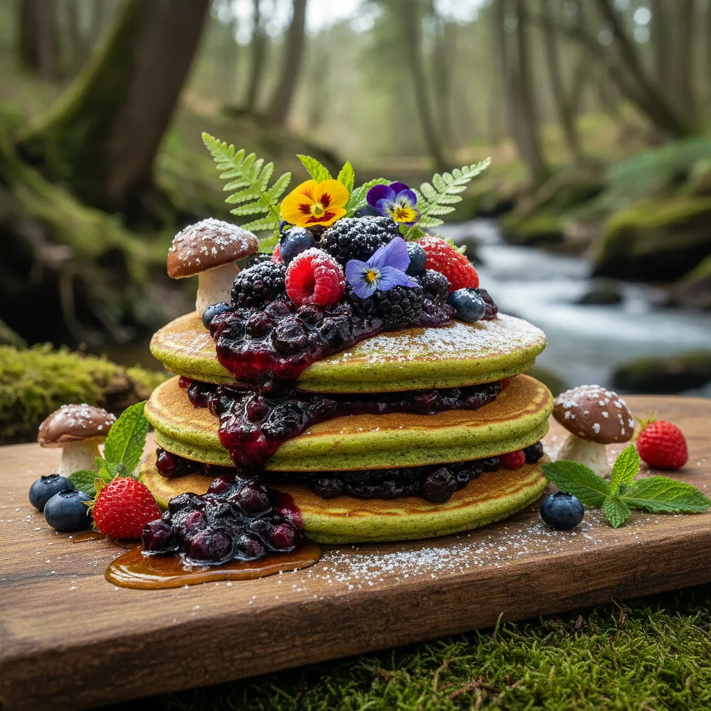 Leśne Naleśniki z Sercem Jagodowym - photo 1