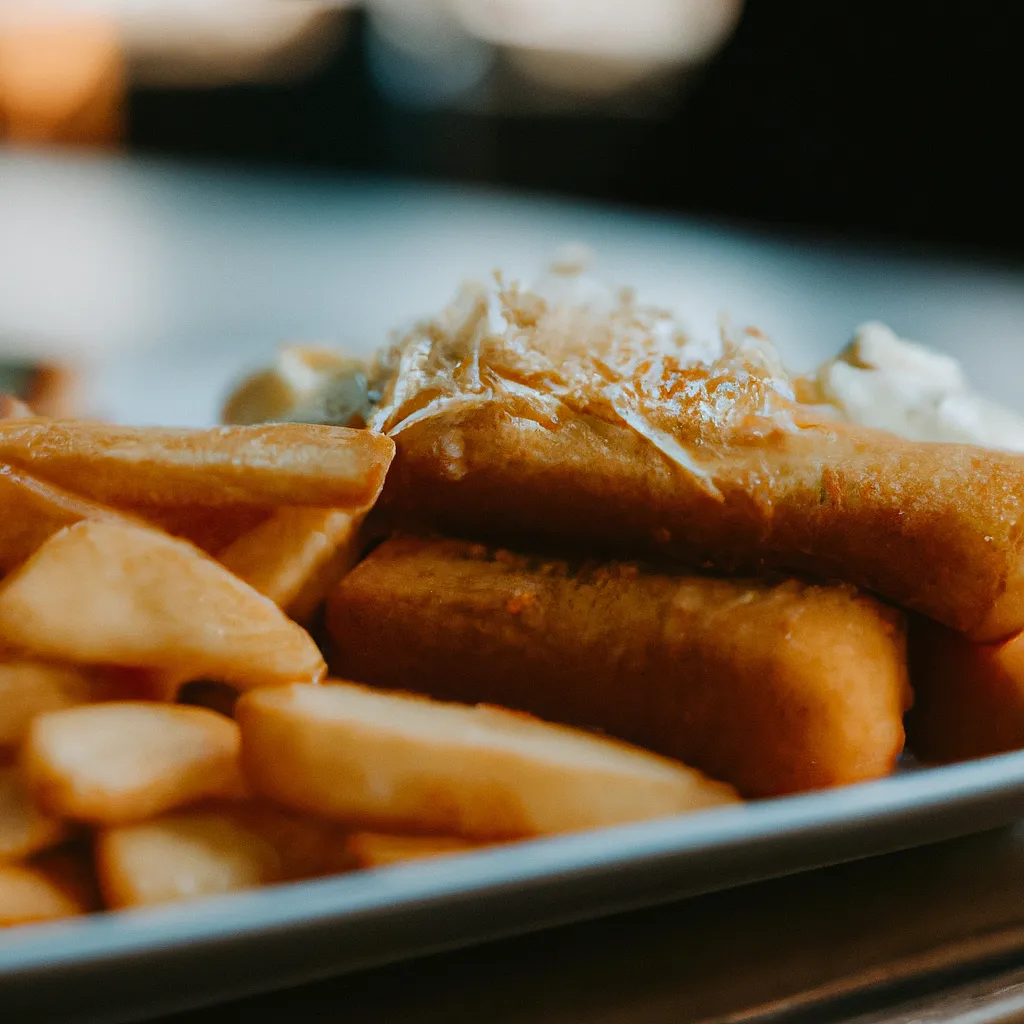 Smażony ser z frytkami - zdjęcie 1