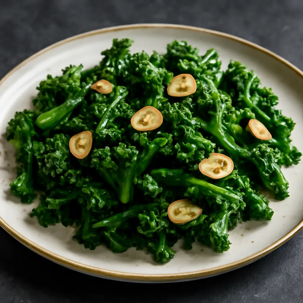 Kale with Garlic - photo 1