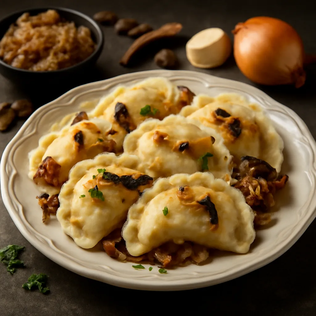 Pierogi z kapustą i grzybami - zdjęcie 1