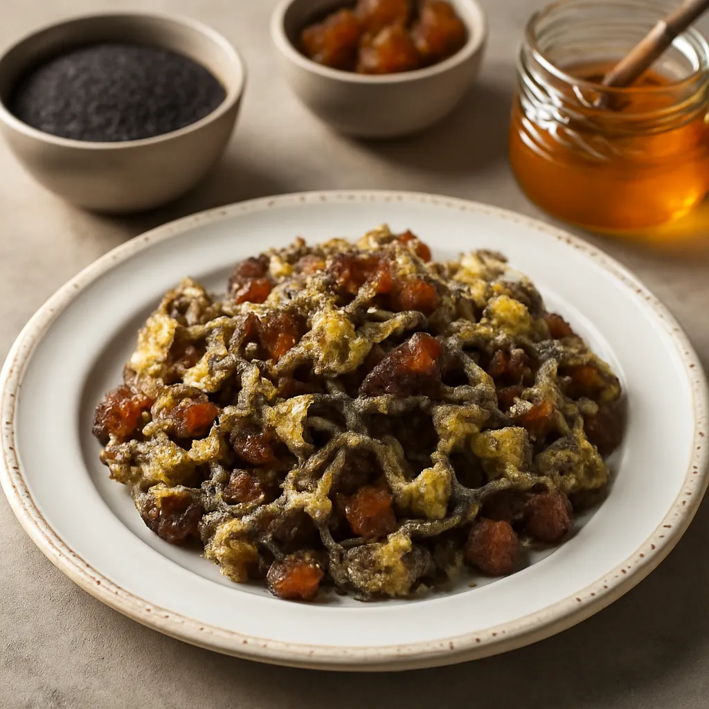 Noodles with poppy seeds - photo 1