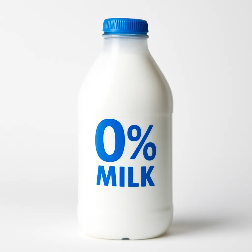 0% Milk