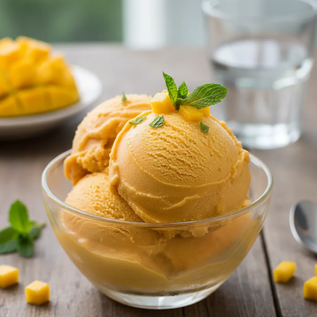 Magical One-Ingredient Sorbet: Velvety Mango - photo 1