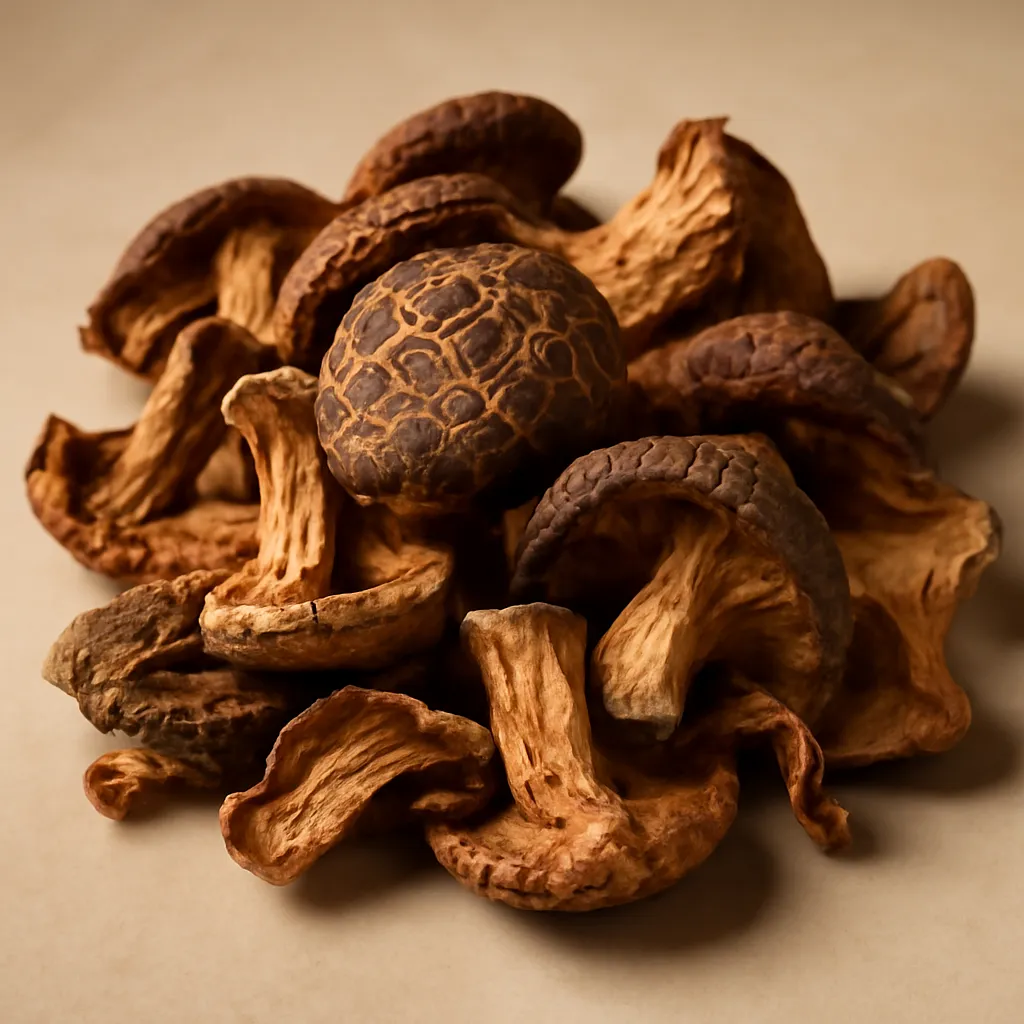Dried mushrooms