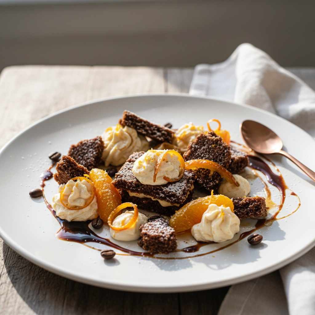 Spartak Cake with a Hint of Orange and Coffee - photo 1