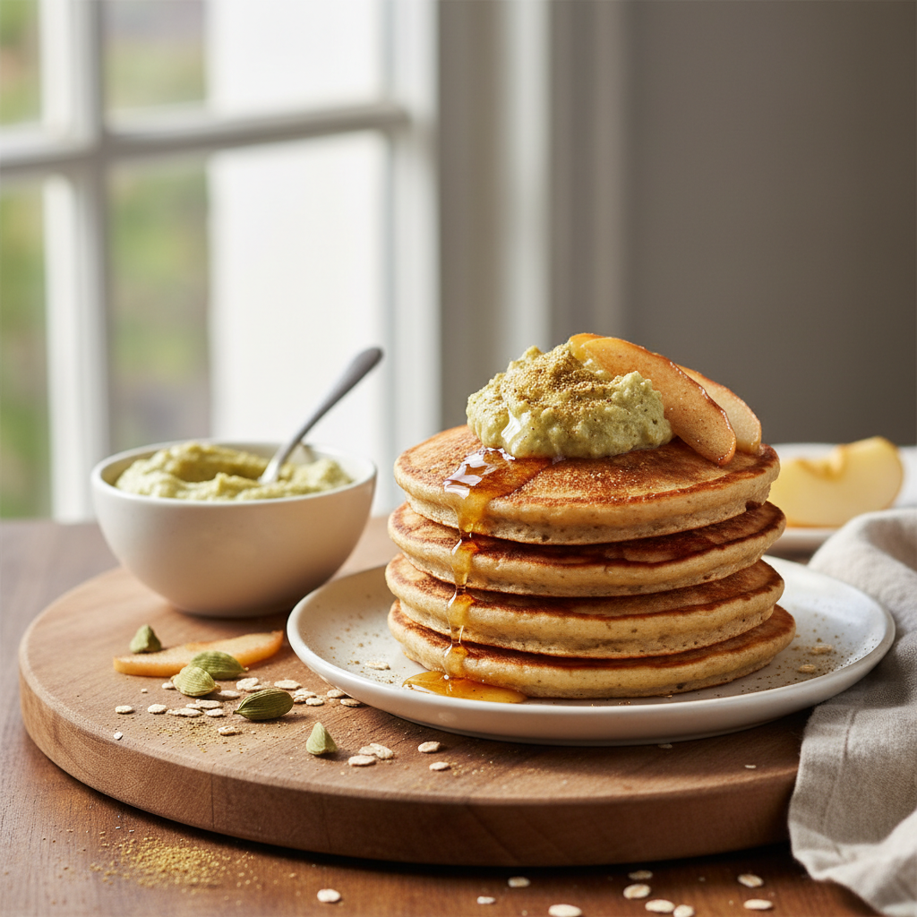 Podlaskie Racuchy Owsiane z Musem Jabłkowym i Nutą Kardamonu - zdjęcie 1
