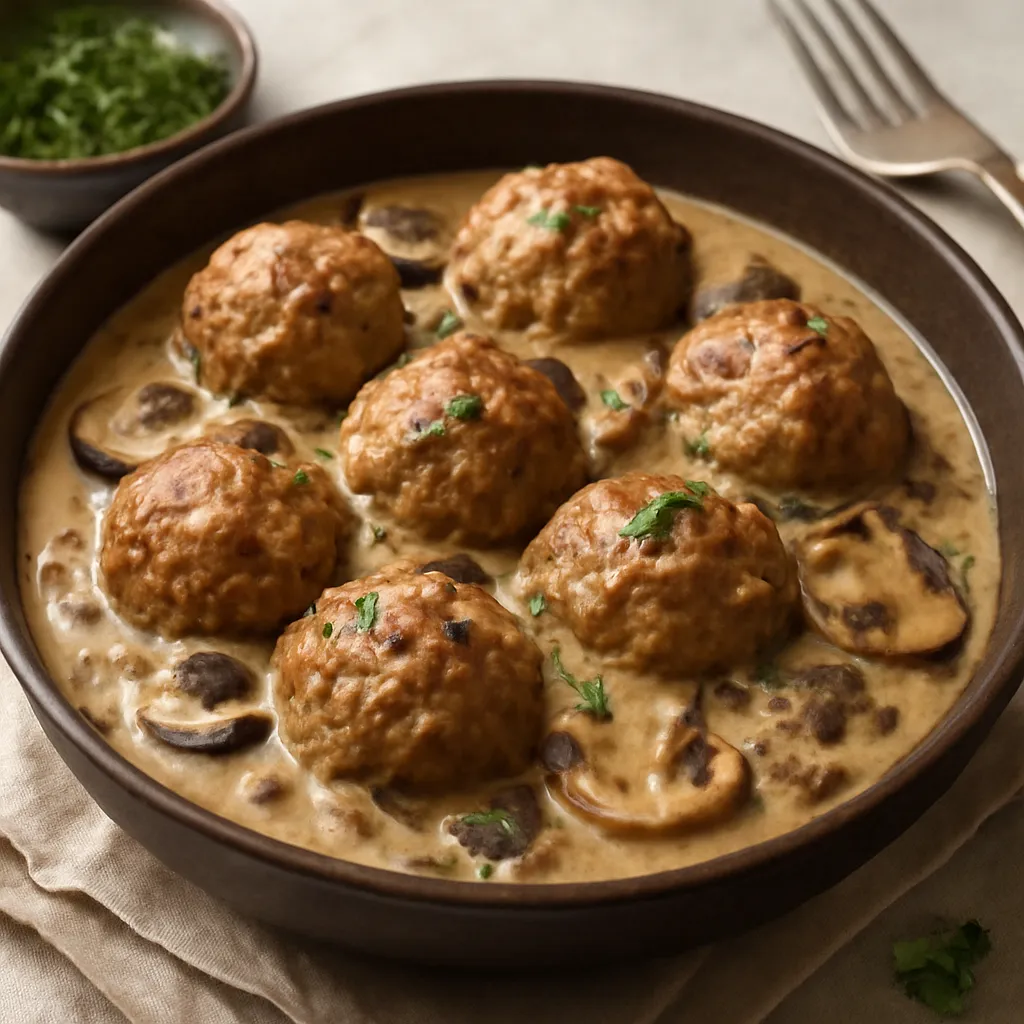 Meatballs in Mushroom Sauce - photo 1