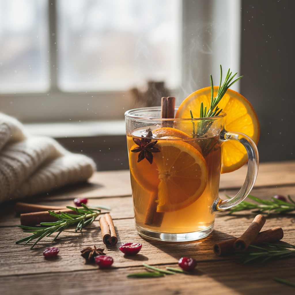 Korzenny Grzaniec Jabłkowy z Pomarańczą i Rozmarynem - photo 1