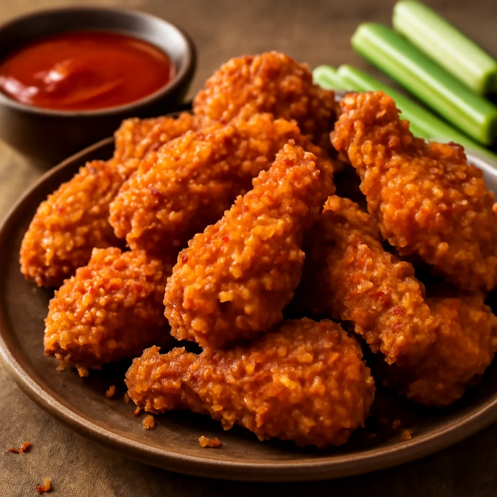 Spicy Breaded Chicken Wings - photo 1