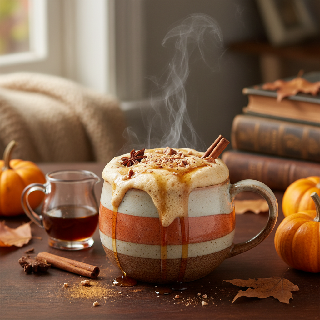 Korzenna Herbata Dyniowa z Pianką Klonową - zdjęcie 1