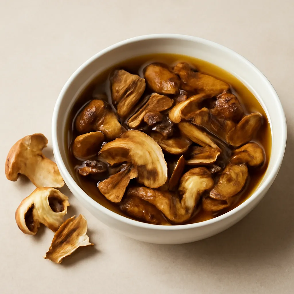 Grzyby suszone (np. borowiki)