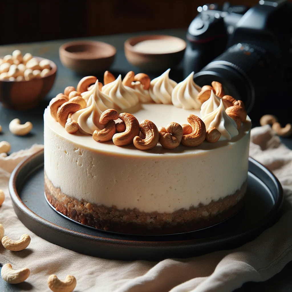 Vegan Cashew and Soy Yogurt Cheesecake - photo 1
