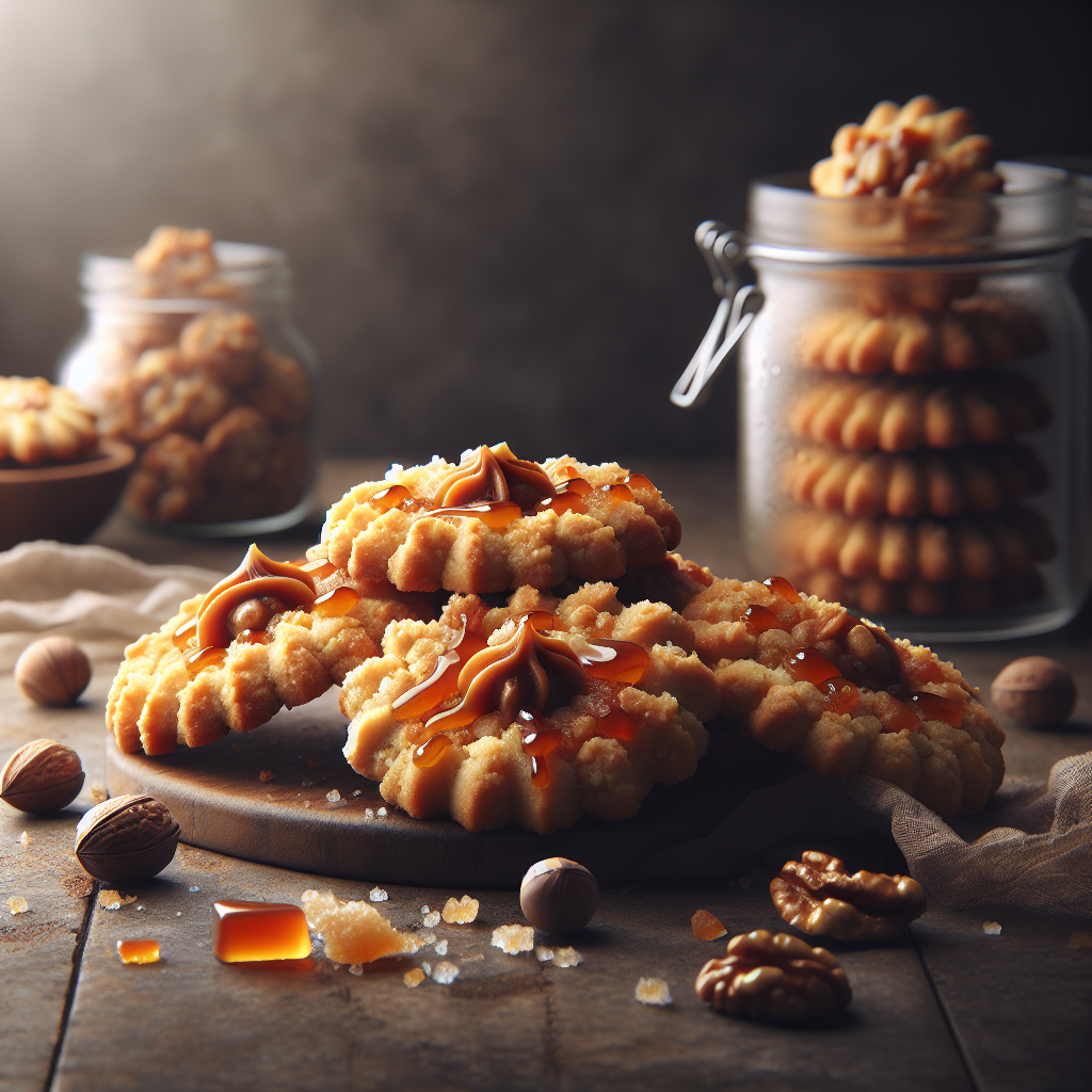 Cracking Nut-Caramel Cookies - photo 1