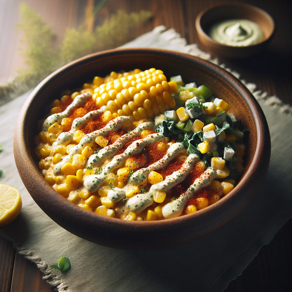 Creamy Mexican Corn (vegan version, inspired by Jadłonomia) - photo 1