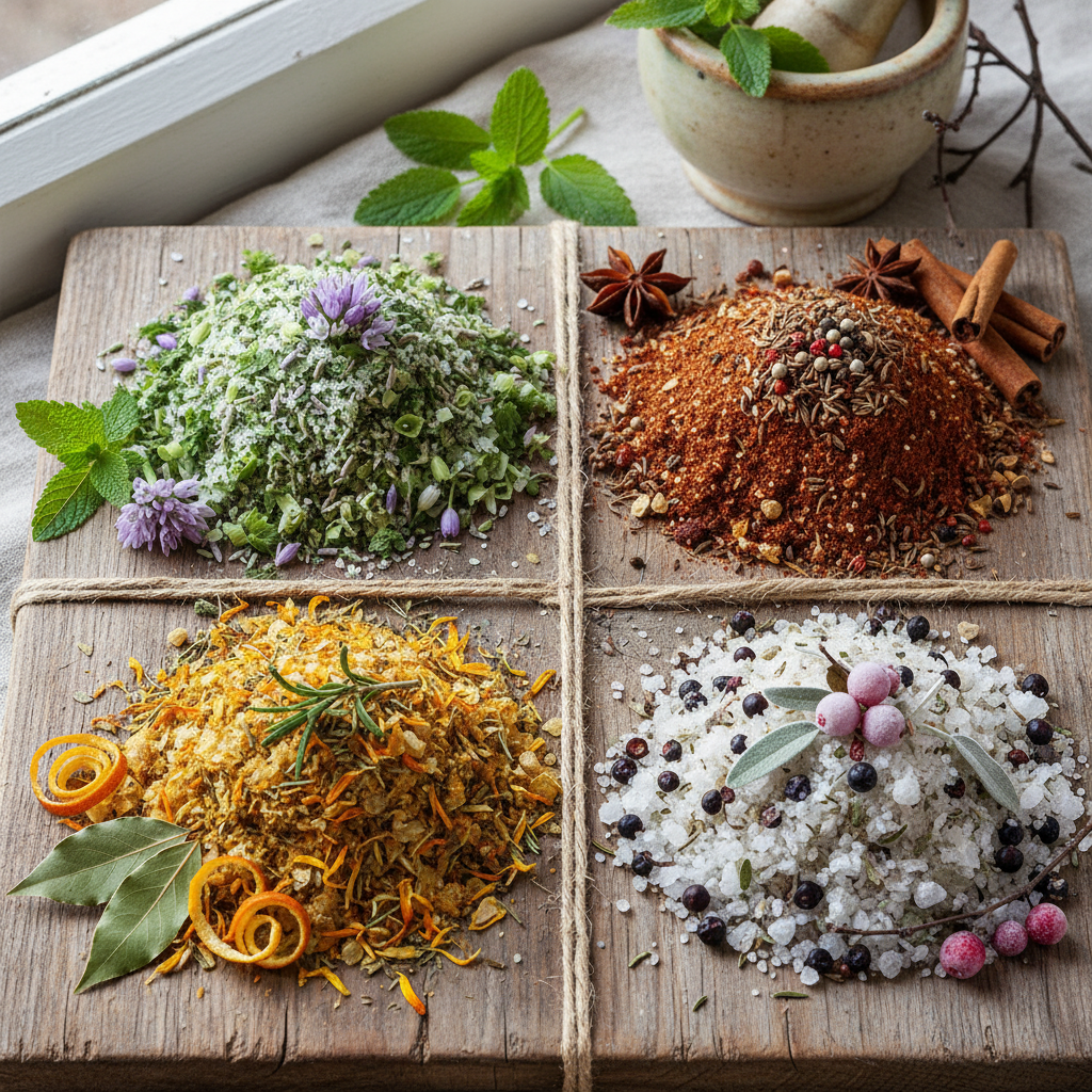 Homemade Herb Salt 'Four Seasons' - photo 1