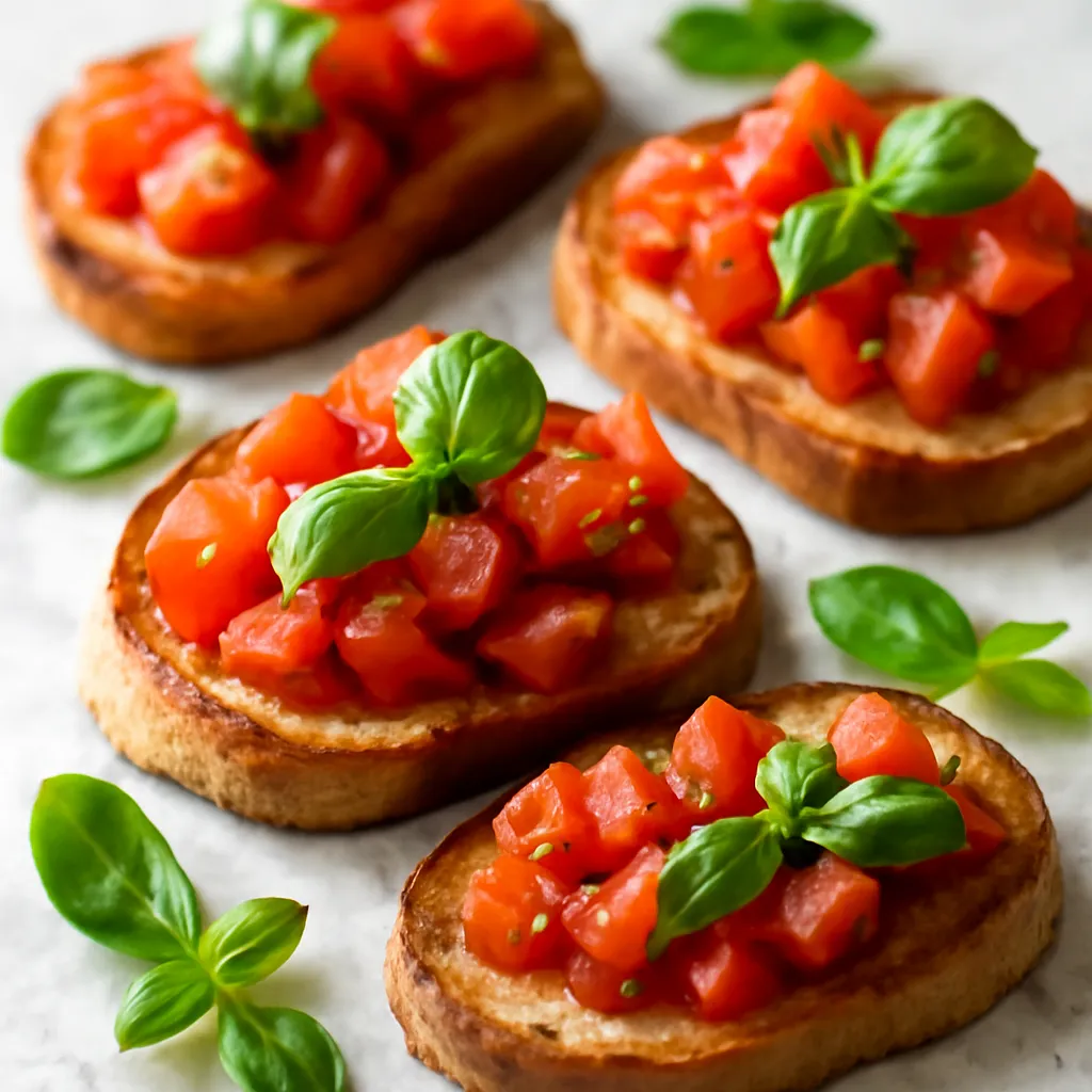Crostini with Tomatoes and Basil - photo 1