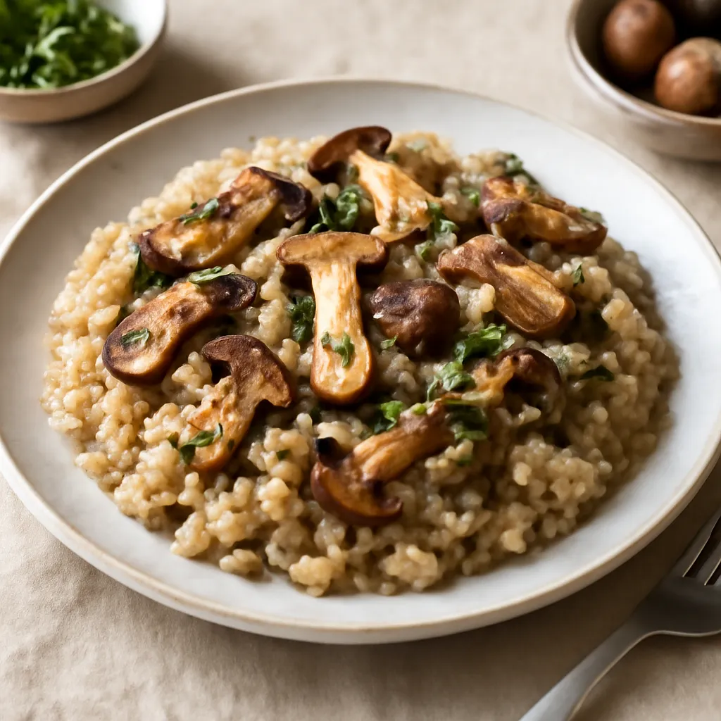 Risotto z leśnymi grzybami (Risotto ai Funghi) - zdjęcie 1