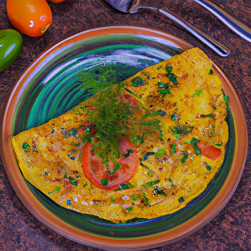 Vegetable Omelette - photo 3