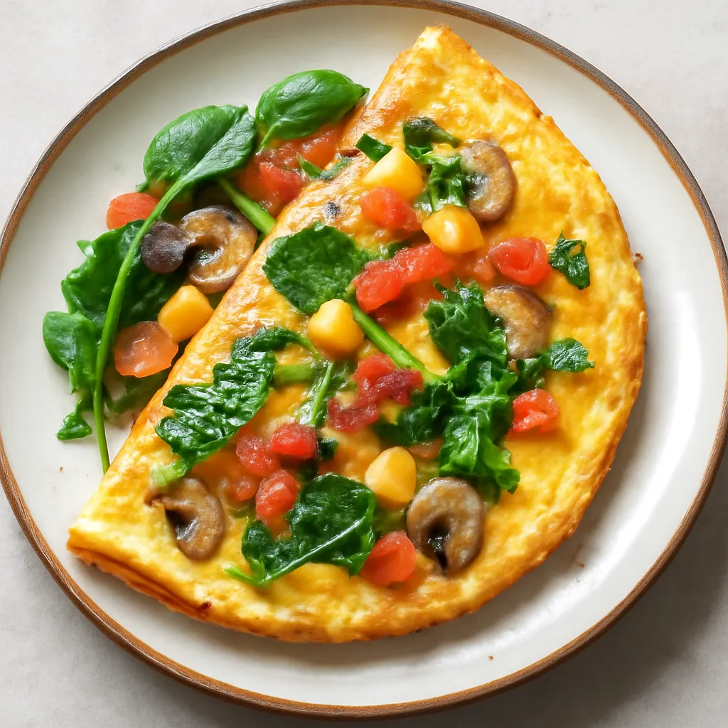 Vegetable Omelette - photo 2