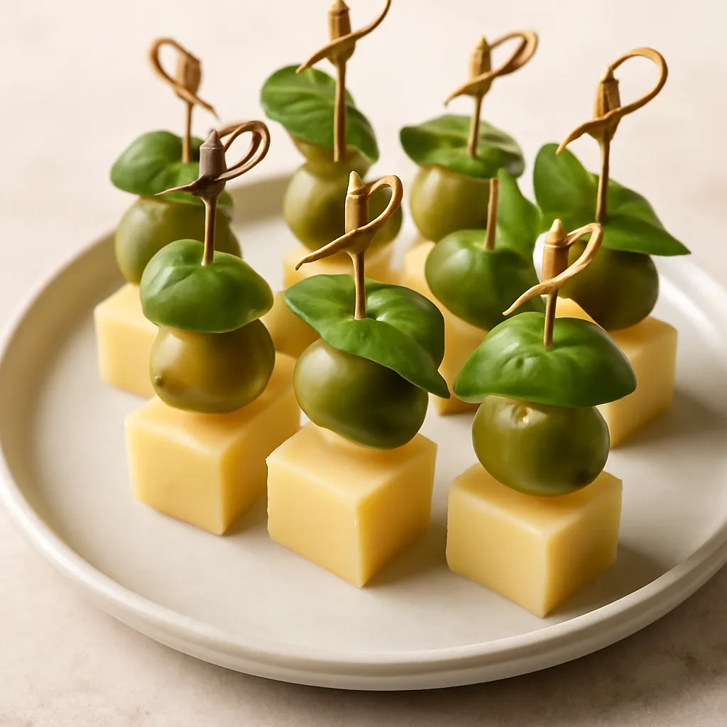 Cheese and Olive Skewers - photo 1