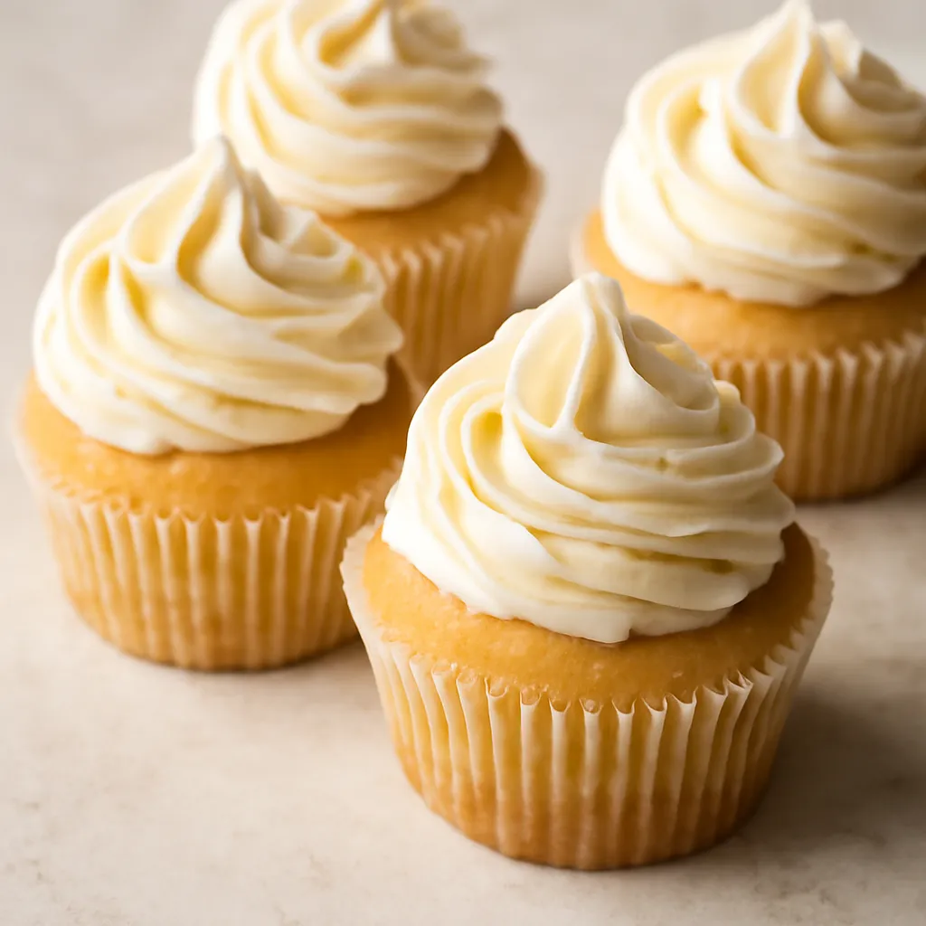 Vanilla Cream Cupcakes - photo 1