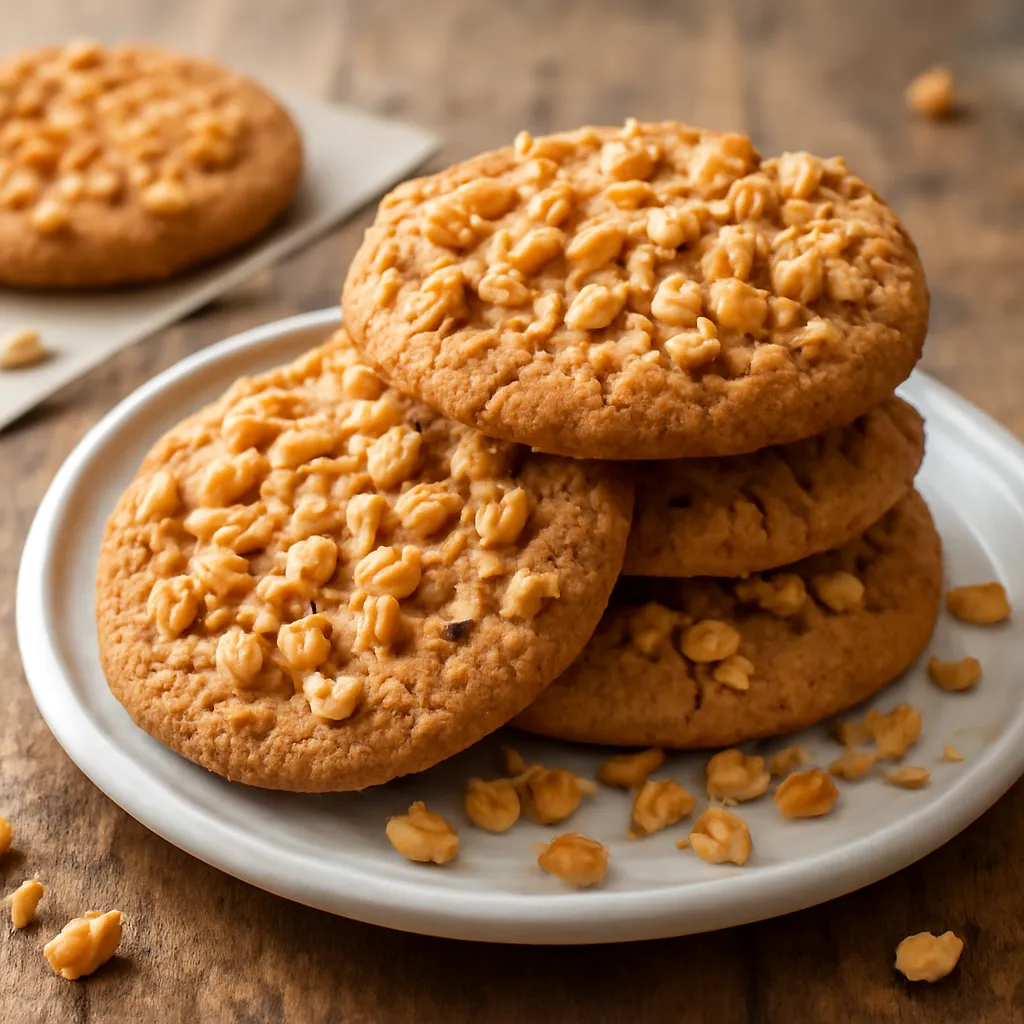 Crispy cookies with nuts - photo 1
