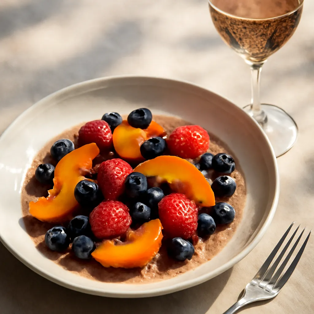 Sparkling wine with fruit - photo 1