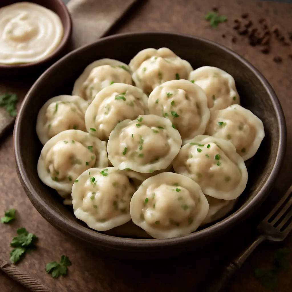 Dumplings with meat - photo 1