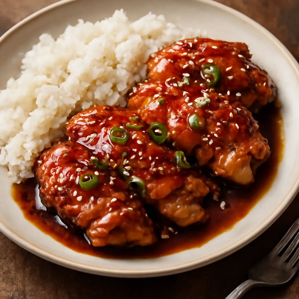 Kurczak w sosie teriyaki - zdjęcie 1