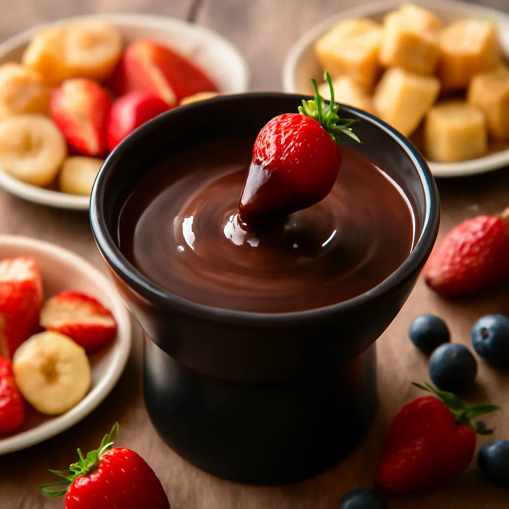 Chocolate fondue - photo 1