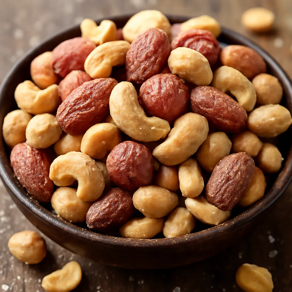 Spiced Nuts with Salt - photo 1