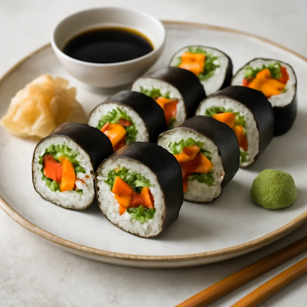 Vegetable sushi - photo 1
