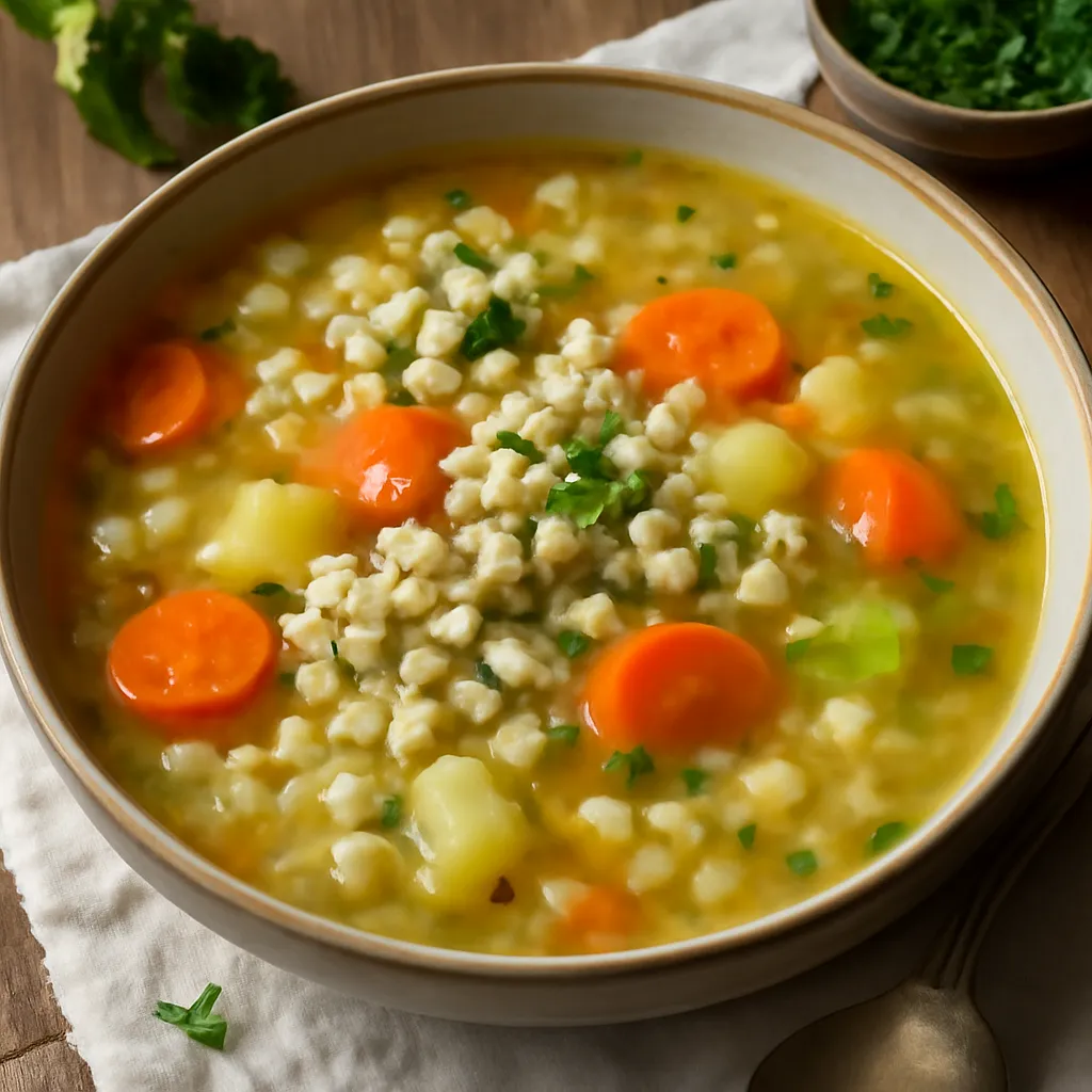 Barley Soup with Millet - photo 1