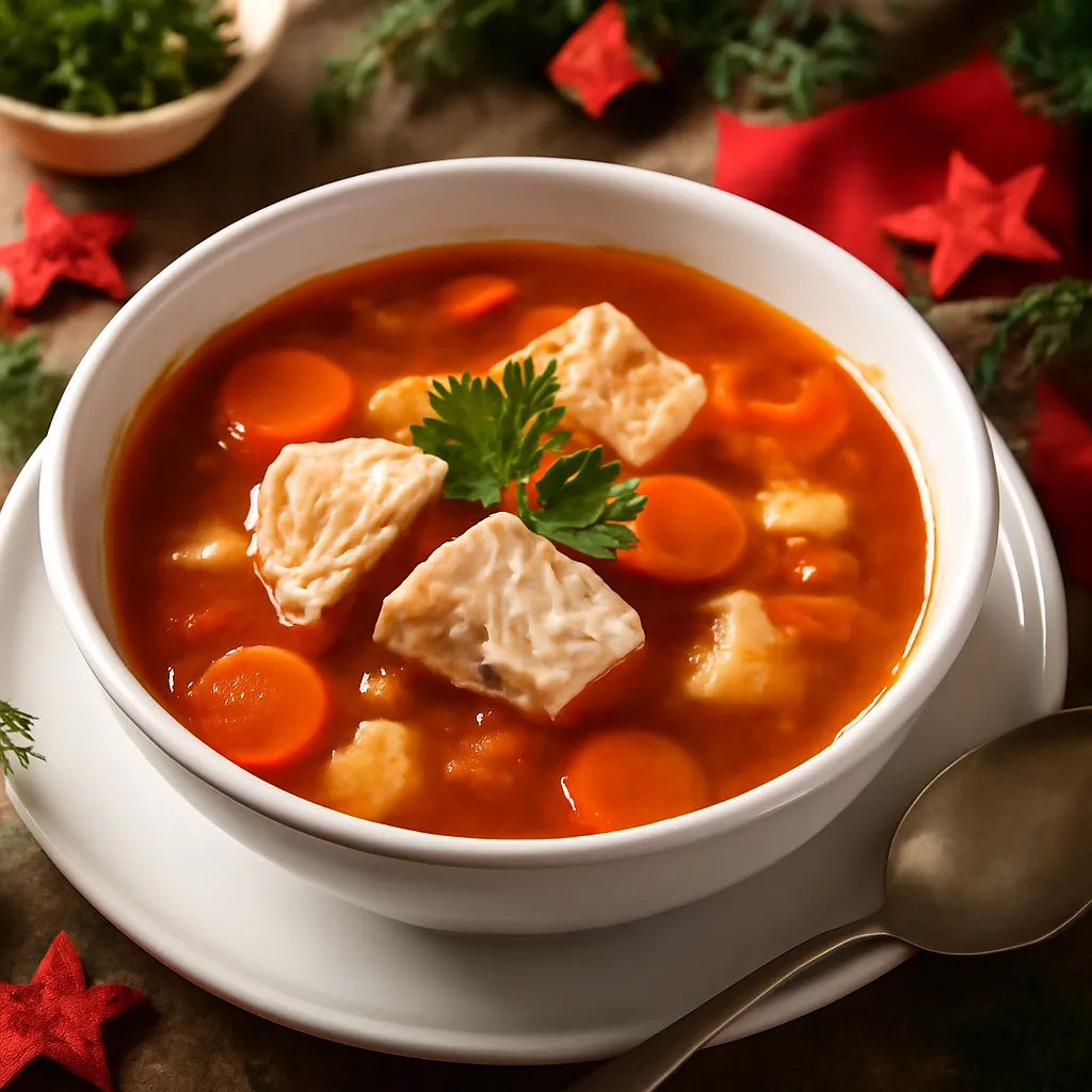 Fish soup for Christmas Eve - photo 1