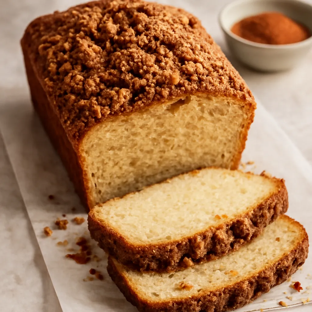 Sweet Buttermilk Honey Bread with Cinnamon Crumble - photo 1