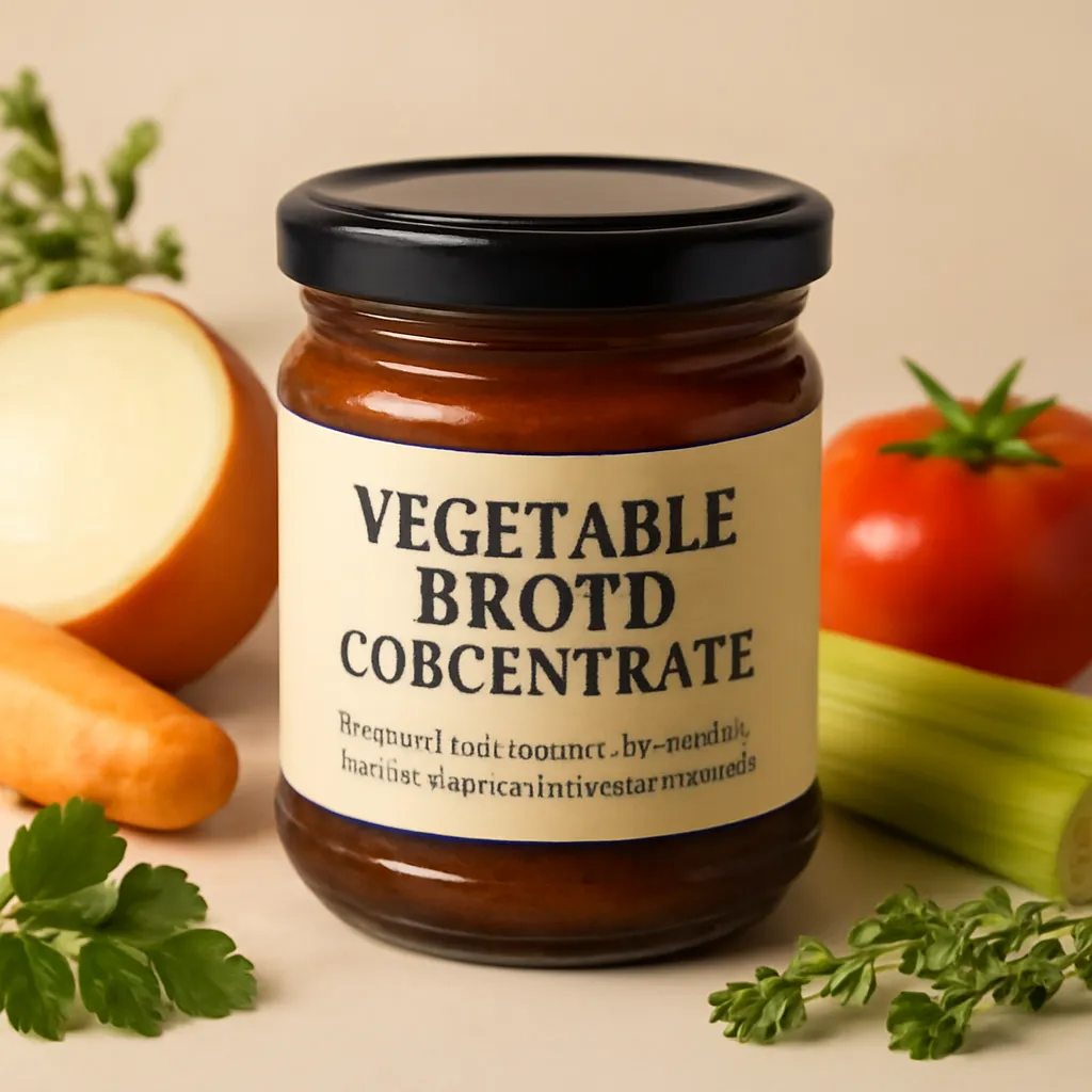 Vegetable broth (concentrate)