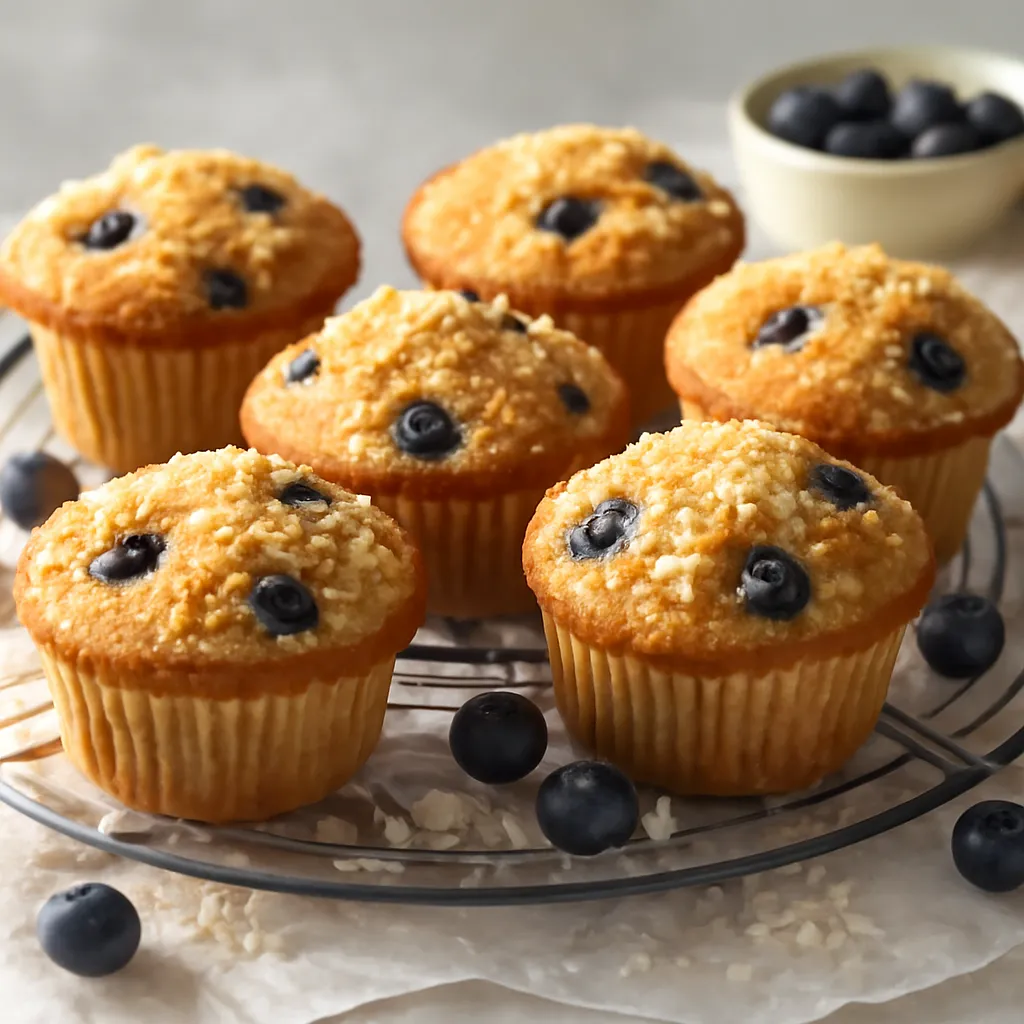 'Muffins from Białystok' with coconut and berries - photo 1