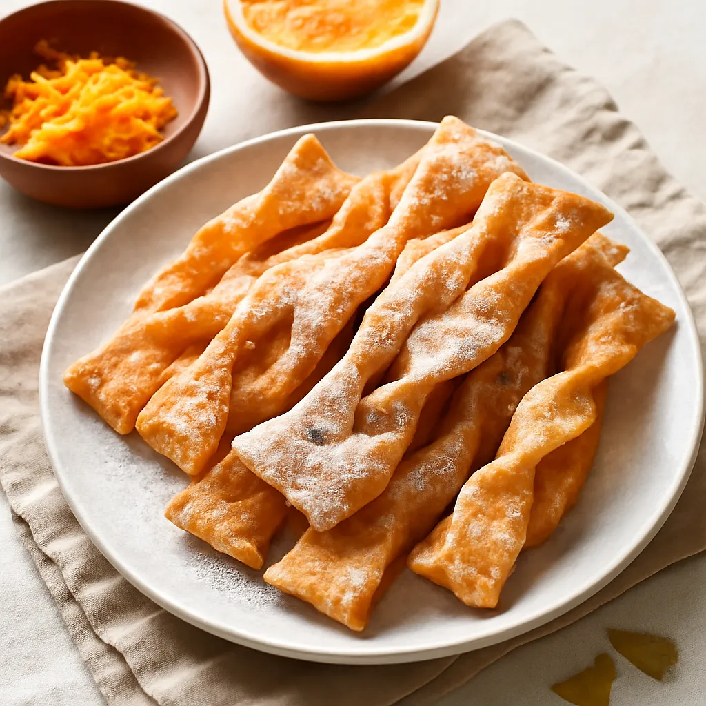 Orange-Cardamom Twists — Crispy Twisted Faworki in a New Version - photo 1