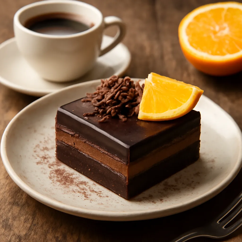 Chocolate Block "Sweet Blog" with Coffee and Orange - photo 1