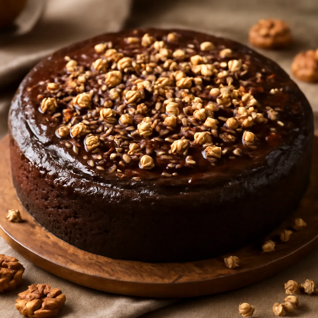 Chocolate Cake with Nuts - photo 1
