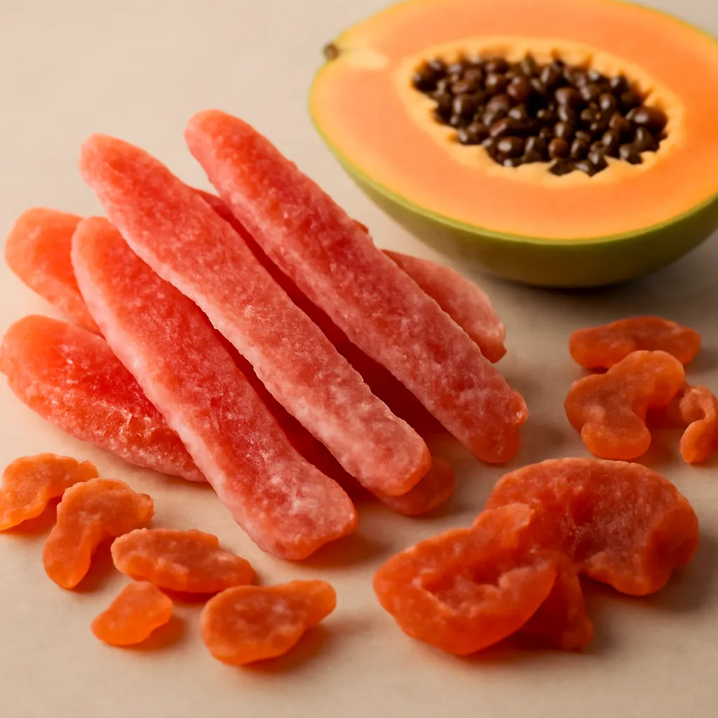 Dried papaya