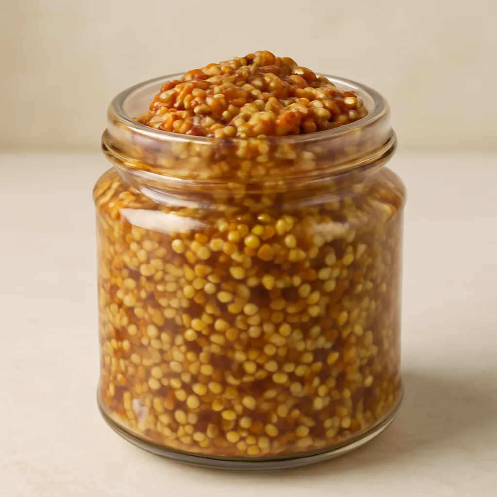 Whole grain mustard