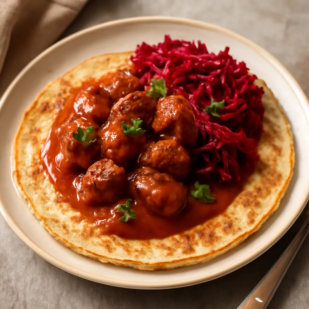 Hungarian Cake with Beef Goulash and Beets - photo 3