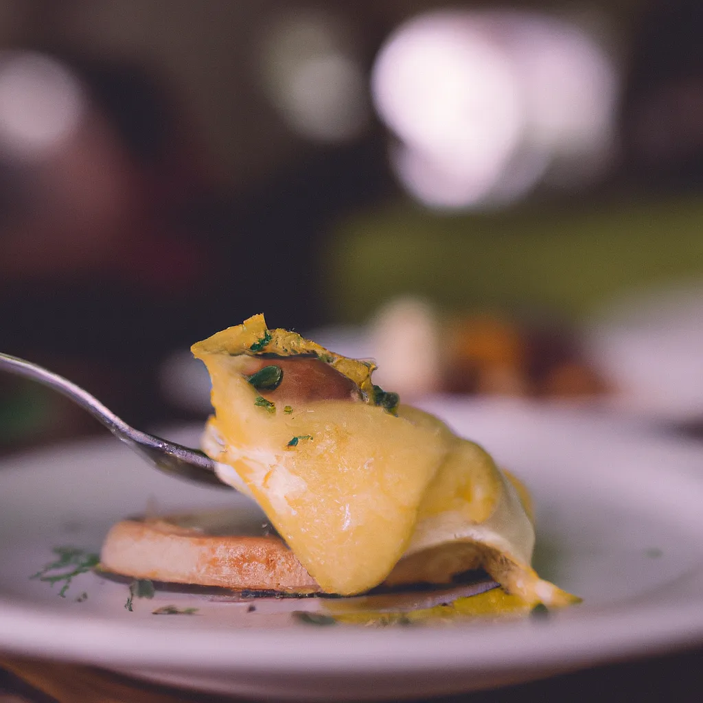 Scrambled eggs with cheese - photo 2