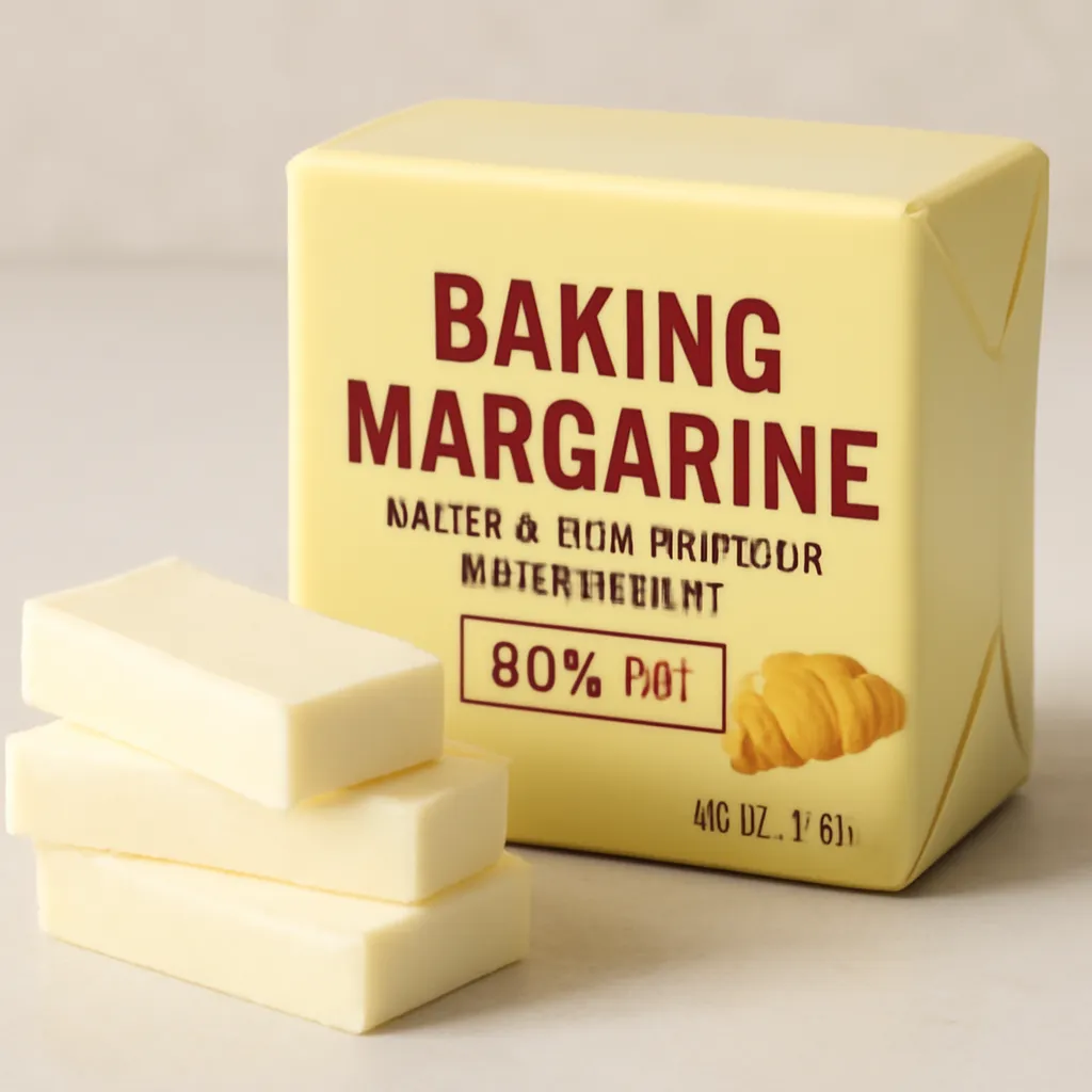 Baking margarine
