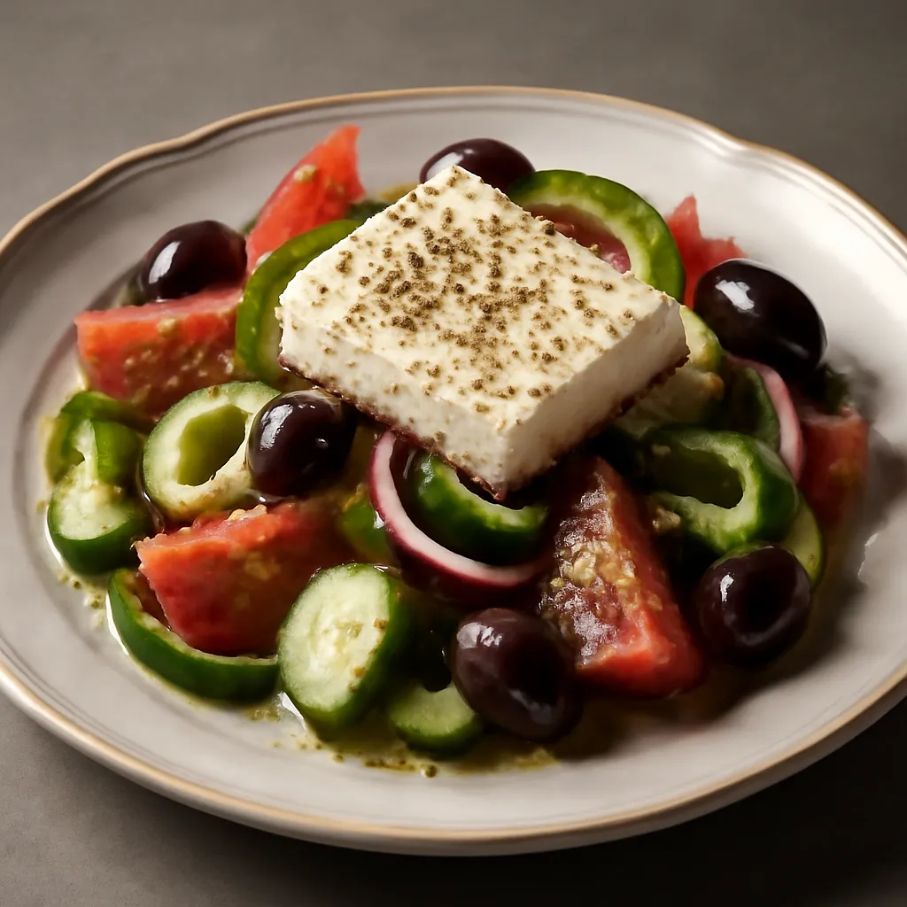 Traditional Greek Salad - photo 1