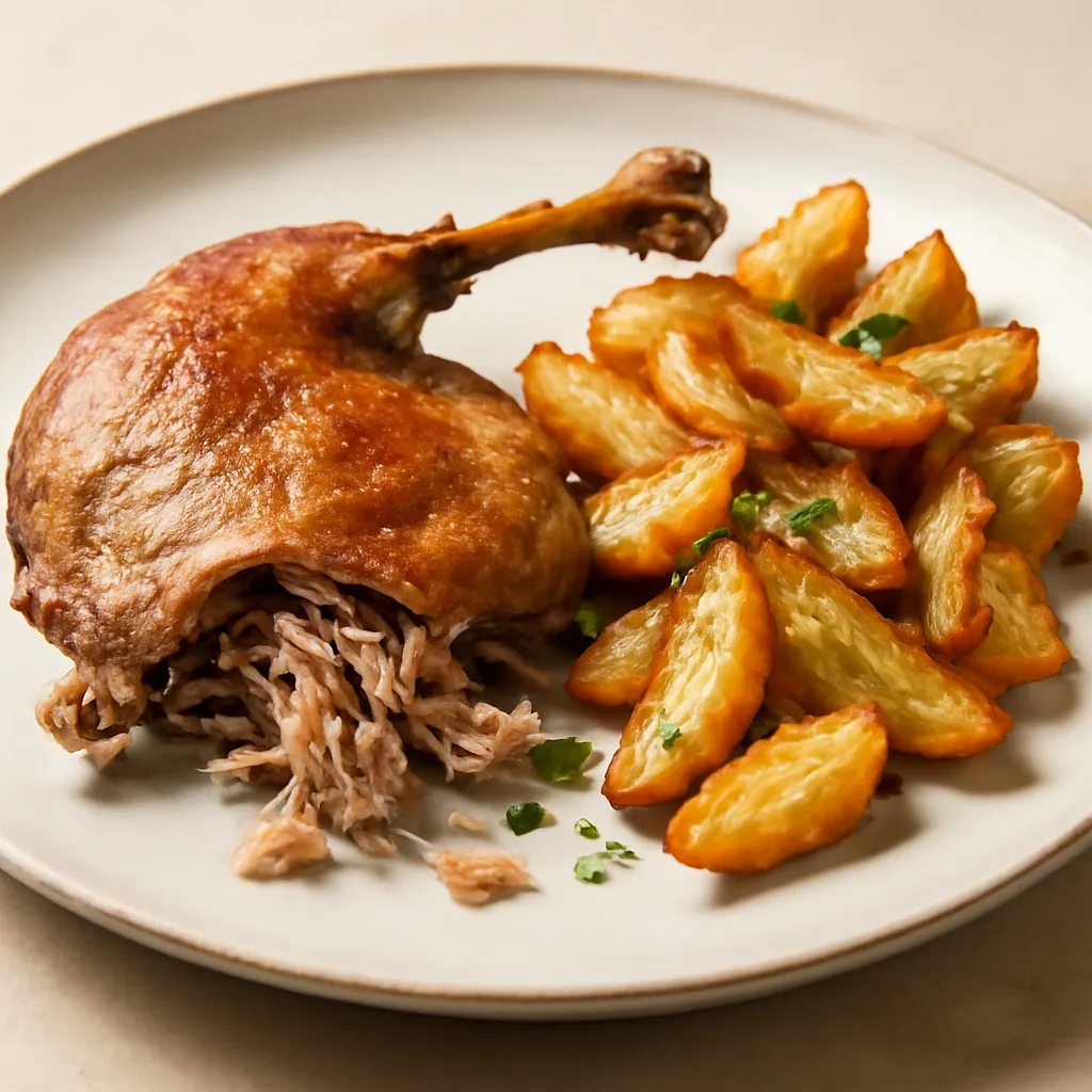 Duck (confit leg)